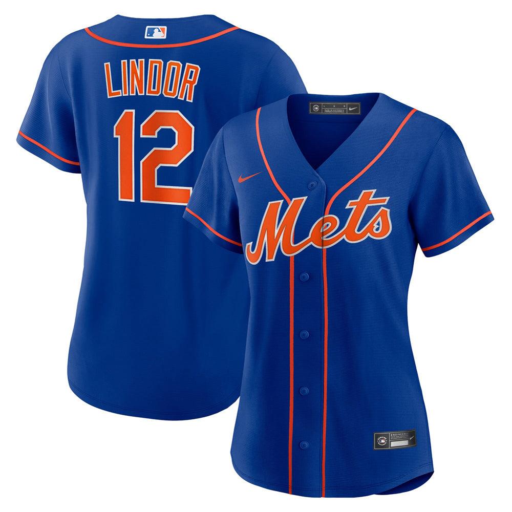 Women's New York Mets Francisco Lindor Alternate Player Jersey - Royal
